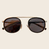 Mordern Steampunk Designer Round Frame Classic Vintage Acetate Retro Fashion UV400 Gradient Sunglasses For Men And Women-SunglassesCraft