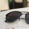 Black And Blue R4292 Round Unisex Sunglasses For Men And Women-SunglassesCraft-SunglassesCraft
