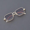 Brown And Gold Retro Square Sunglasses For Men And Women-SunglassesCraft