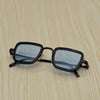 Retro Square Black Blue Sunglasses For Men And Women-SunglassesCraft