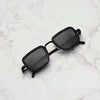 Retro Square Full Black Sunglasses For Men And Women-SunglassesCraft