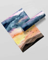 A Nature With Cloudy Design Art Frame for Wall Decor- SunglassesCraft