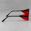 Vintage Round Side Cap Red Candy Sunglasses For Men And Women-SunglassesCraft