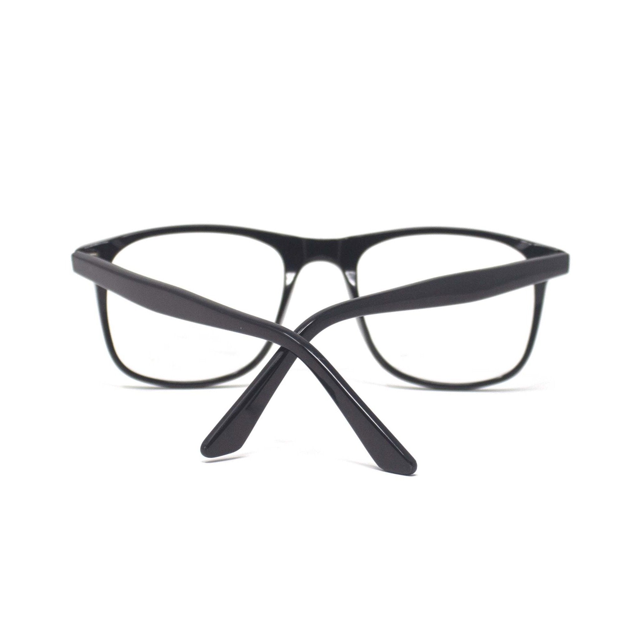 Clear Lens Glasses For Women Men Vintage Square Frame Eyeglasses Classic  Wrap Around Eyewear - Temu Canada