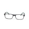 Stylish Retro Square Black Green Optical Eyewear