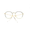 Fashion Round Antiblue Golden Frame Eyewear