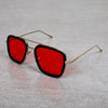 Tony Stark Golden Red Candy Sunglasses For Men And Women-SunglassesCraft