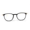 Square Black Glossy Frame Eyewear