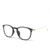 Square Black Glossy Frame Eyewear