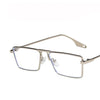 Vintage Narrow Small Metal Frame Sunglasses For Unisex-SunglassesCraft