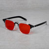 Stylish Square Light Weight Red Candy Sunglasses For Men And Women-SunglassesCraft