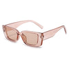 Vintage Candy Color Wide Frame Sunglasses For Unisex-SunglassesCraft