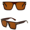 Luxury Oversized Square Brand Steampunk Designer Sunglasses For Unisex-SunglassesCraft