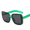 Luxury Oversized Square Frame Sunglasses For Unisex-SunglassesCraft