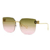 Big Square Frame Retro Fashion Sunglasses For Men And Women-SunglassesCraft