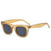 Vintage Fashion Square Jelly Color Sunglasses For Unisex-SunglassesCraft