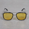 Classic Dictator Silver Yellow Sunglasses For Men And Women-SunglassesCraft