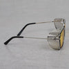 Classic Dictator Silver Yellow Sunglasses For Men And Women-SunglassesCraft