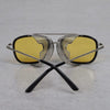 Classic Dictator Silver Yellow Sunglasses For Men And Women-SunglassesCraft