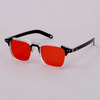 Candy Square Red Sunglasses For Men And Women-SunglassesCraft