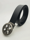 Vintage Design Round Pattern Leather Strap Belt For Men's-SunglassesCraft
