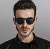 Erika Unisex Round Black UV Protected Sunglasses For Men And Women-SunglassesCraft