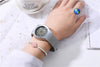 New Fashion Round Stainless Steel Quartz Antique Dial Wristwatch For Men And Women -SunglassesCraft