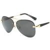 The New Car Special Men's Fashion Trend Polarized Driving Glasses Metal Frame Big Box Driver Sunglasses