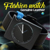 Top Brand Luxury Square Sports Leather Wristwatch  -SunglassesCraft