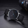 Classic Round Leather Strap Formal Wristwatch For Men And Women -SunglassesCraft