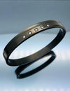 Simple Cool Stainless Steel Black Bracelets For Women And Men-SunglassesCraft