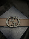 Classy GG Letter Designer buckle High Quality Leather Belt For Men-SunglassesCraft