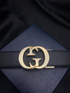Classy GG Letter Designer buckle High Quality Leather Belt For Men-SunglassesCraft