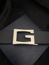 High Quality G Latter Designer Buckle With Leather Strap For Men-SunglassesCraft