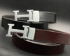Trendy H Buckle Leather Strap Belt For Men's-SunglassesCraft