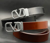 Trendy V Buckle Leather Strap Belt For Men's-SunglassesCraft
