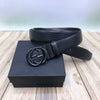 Luxury Designer Belt With GG Pattern For Men's-SunglassesCraft