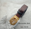 Classy Designer buckle High Quality GG Letter Reversible Belt For Men-SunglassesCraft