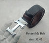 Fashionable H Letter Buckle With Reversible Strap For Men's-SunglassesCraft