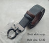 Casual Designer Metal Buckle Reversible Strap Belt For Man -SunglassesCraft