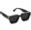 Stylish Square Black Vintage Sunglasses For Men And Women-SunglassesCraft