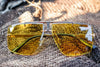 Stylish Square Rimless Sunglasses For Men And Women-SunglassesCraft