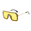 Brand Designer Square New Oversized One Piece Sunglasses For Men And Women-SunglassesCraft