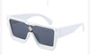 Big Square Designer Frame Gradient Sunglasses For Men And Women-SunglassesCraft