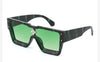 Big Square Designer Frame Gradient Sunglasses For Men And Women-SunglassesCraft