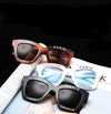 Fashion Square Letter Italian Luxury Brand Designer Retro Sunglasses For Men And Women-SunglassesCraft