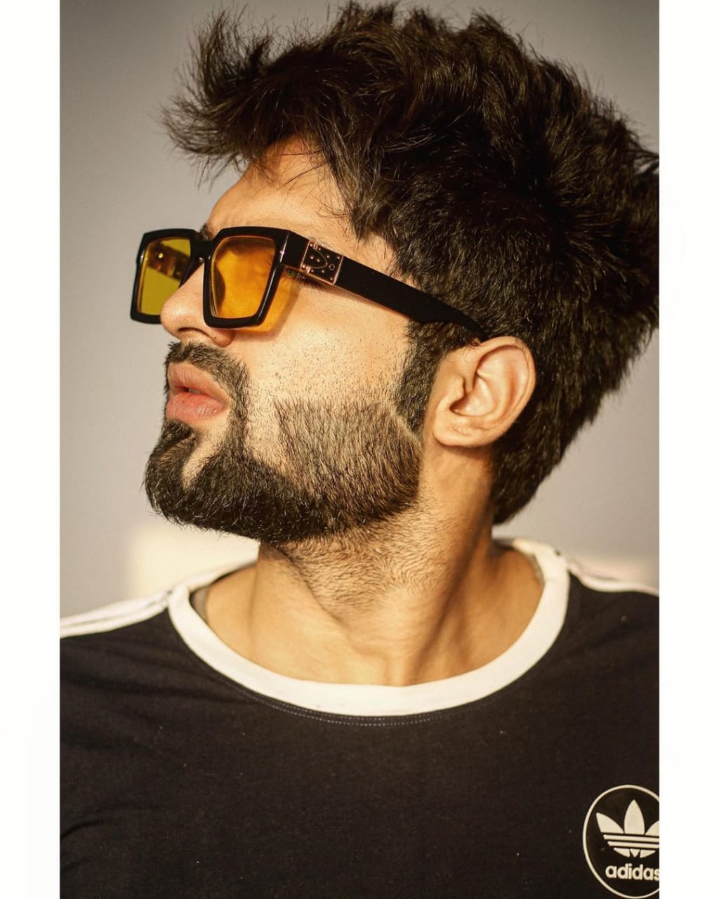 sahil khan ,badshah Retro Millionaire Sunglasses Square Metal