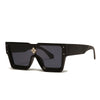 Brand Designer Vintage Retro Oversized Square Sunglasses For Unisex-SunglassesCraft