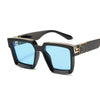 Vintage Gradient Big Frame Sunglasses For Unisex-SunglassesCraft