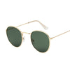 Classic Small Round Frame Sunglasses For Unisex-SunglassesCraft